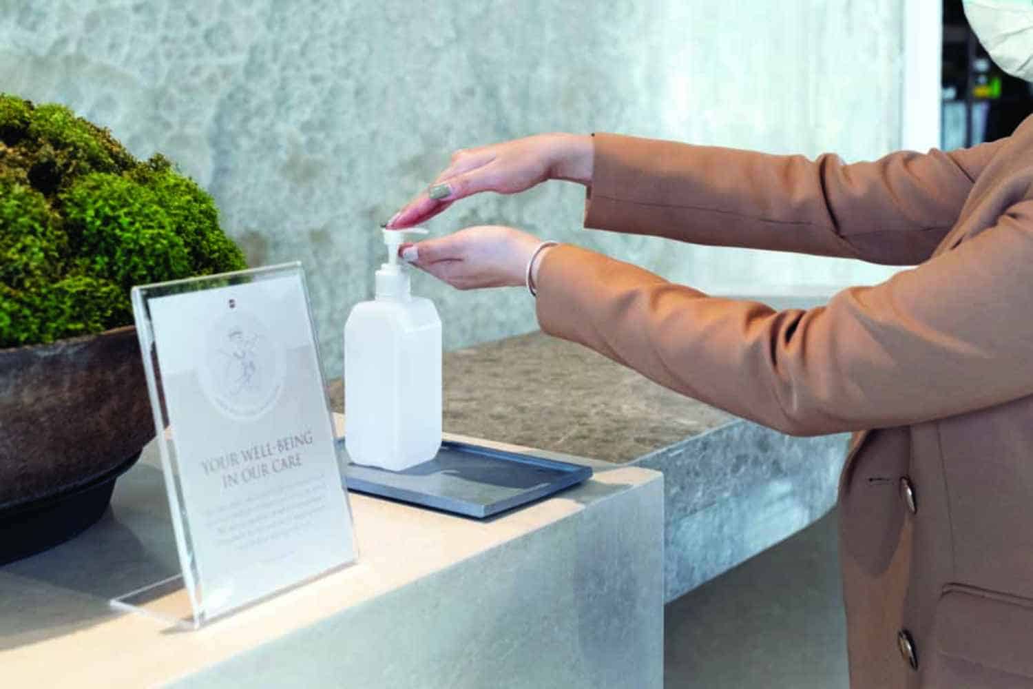 hand sanitiser
