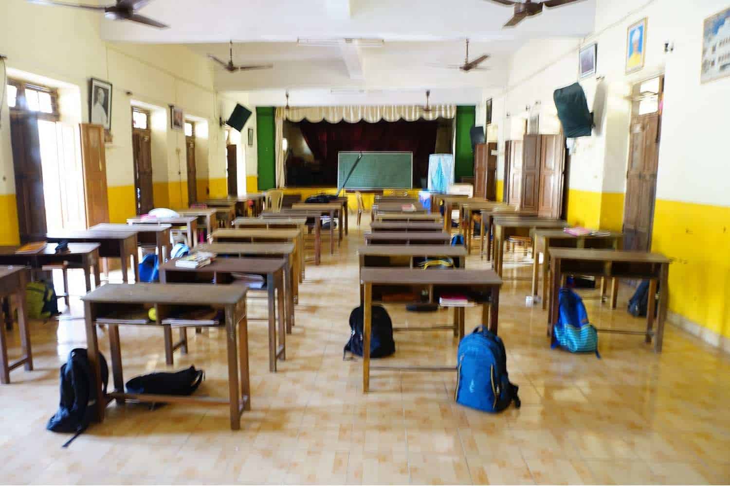 a classroom