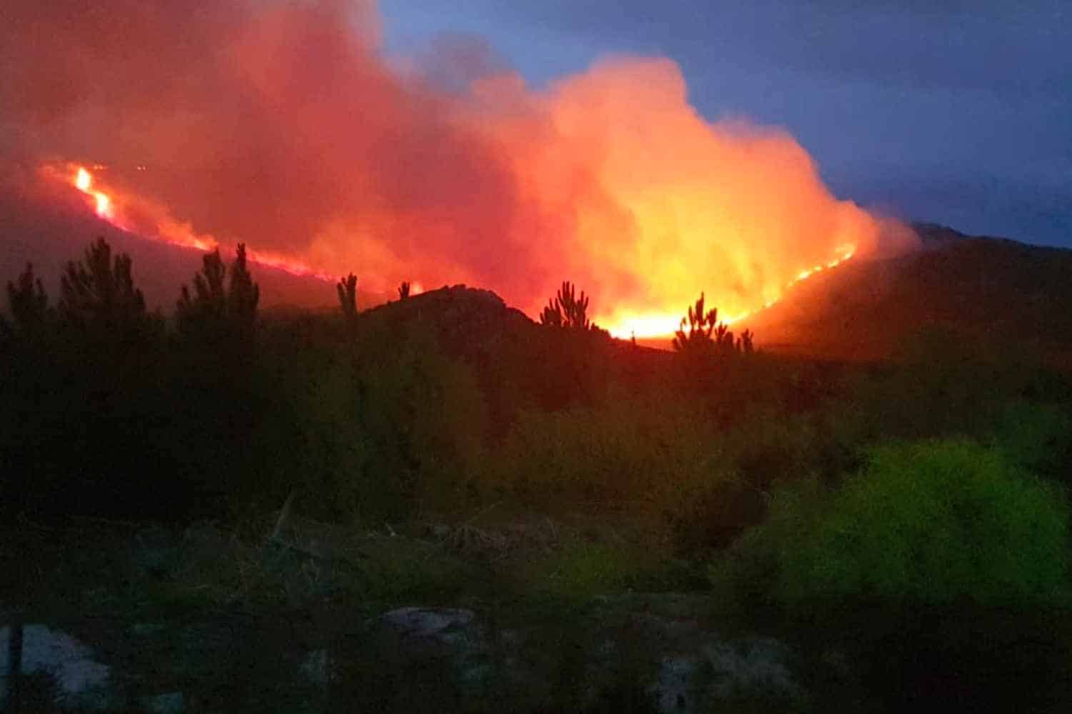kleinmond fire