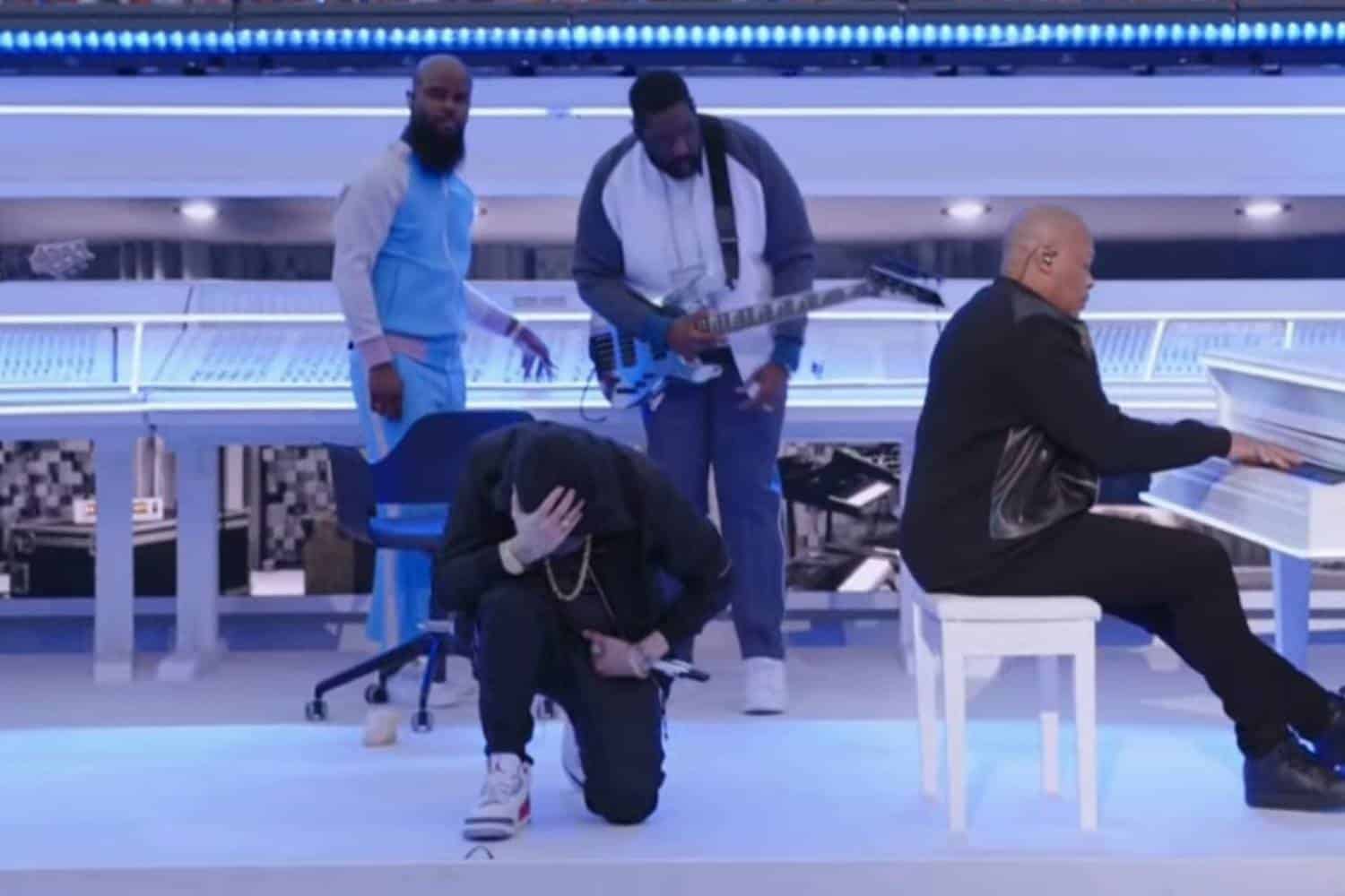 dr dre super bowl halftime show eminem