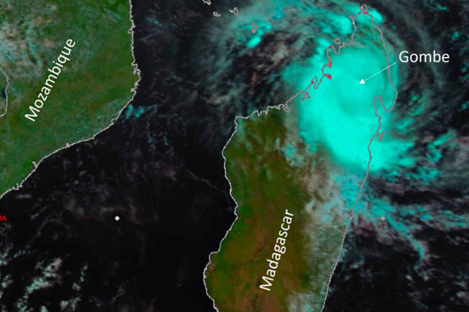 tropical storm gombe