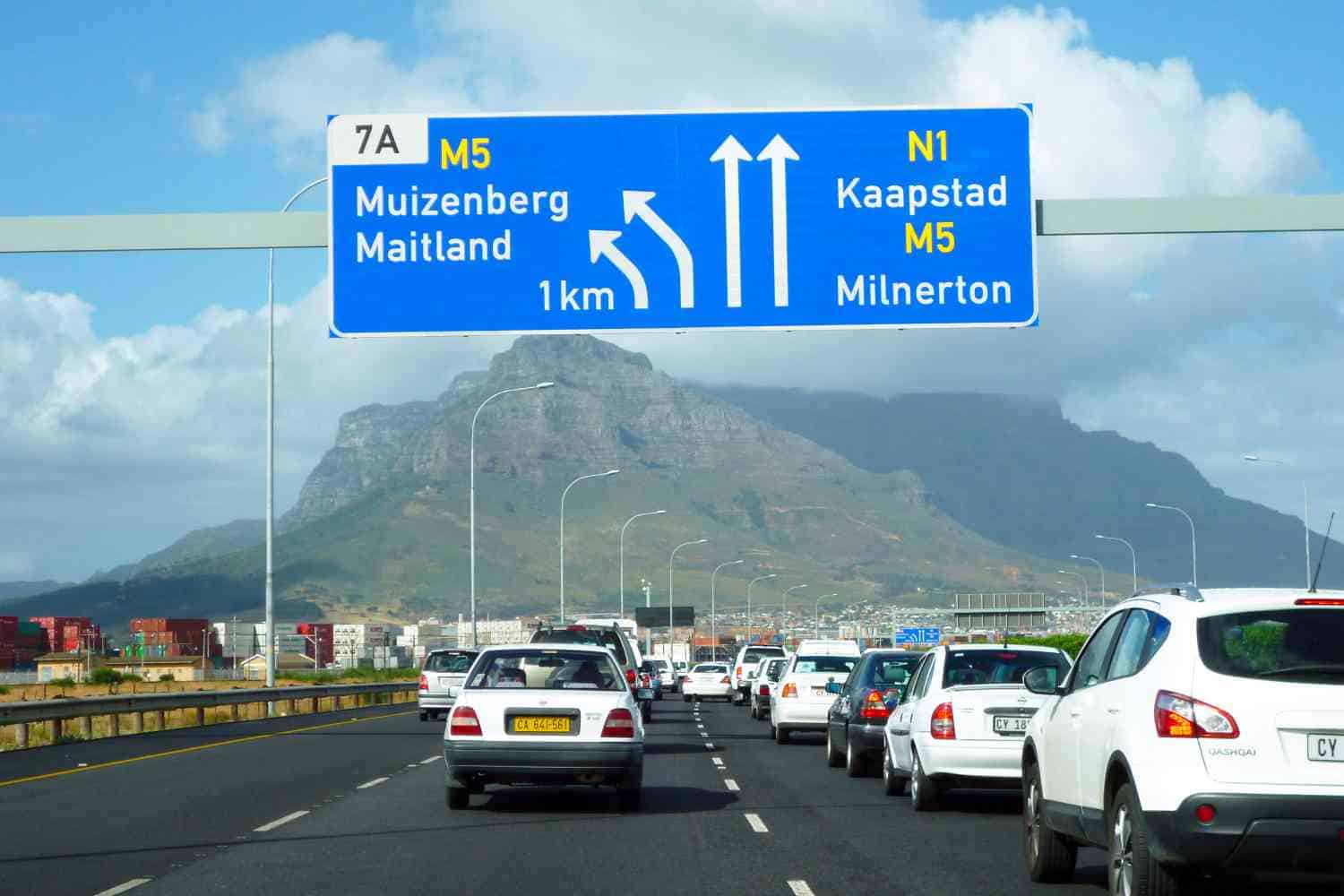 Cape Town traffic