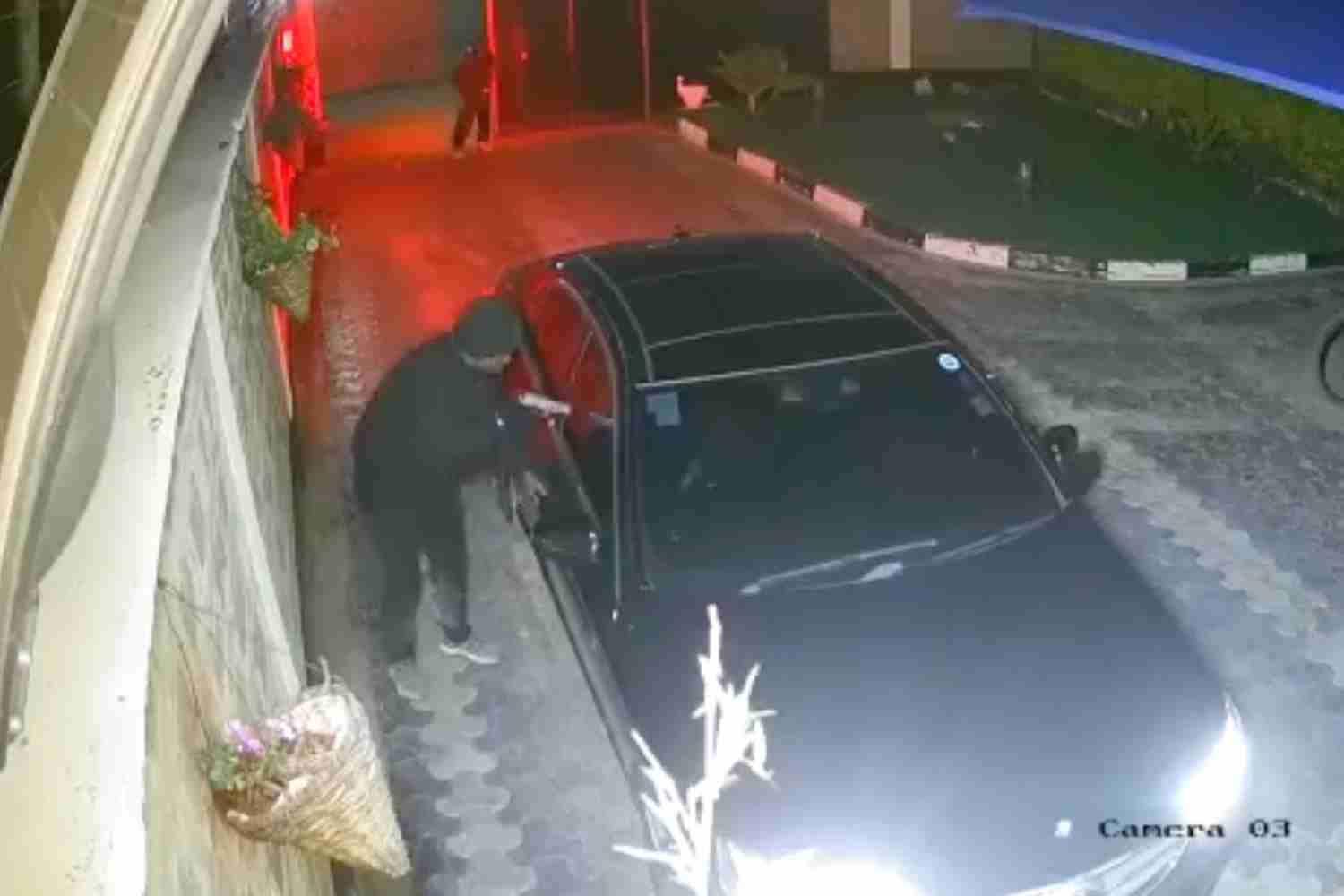 home invasion cctv