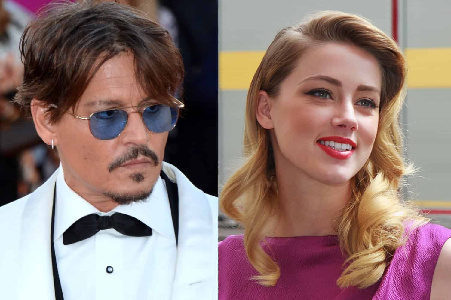 Johnny Depp and Amber Heard