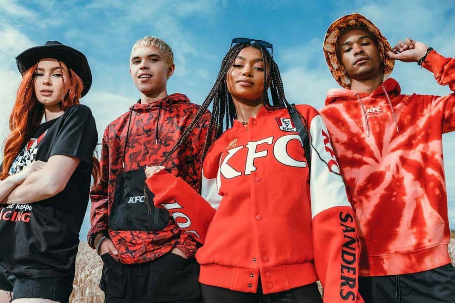 Kfc x Hype collaboration