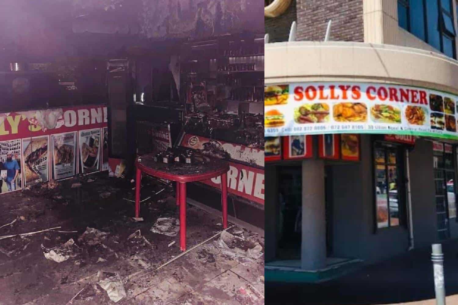 Solly's corner fire