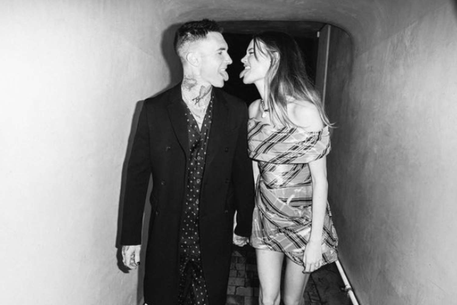 Adam Levine and Behati Prinsloo