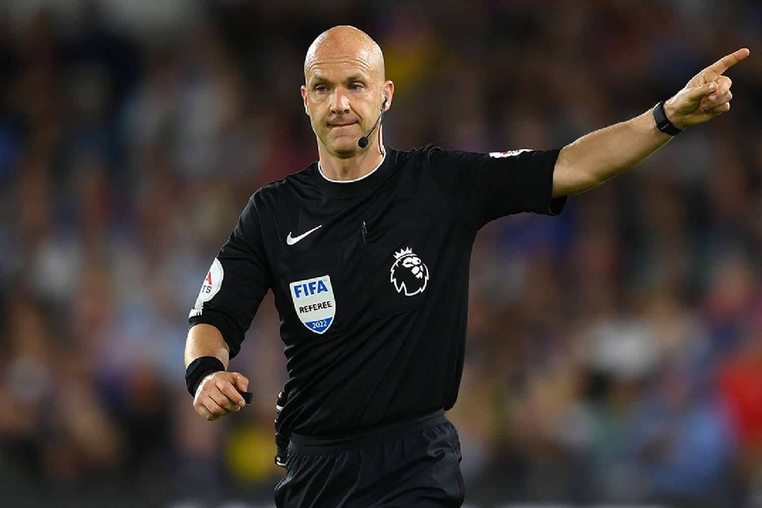 Anthony Taylor liverpool vs man city
