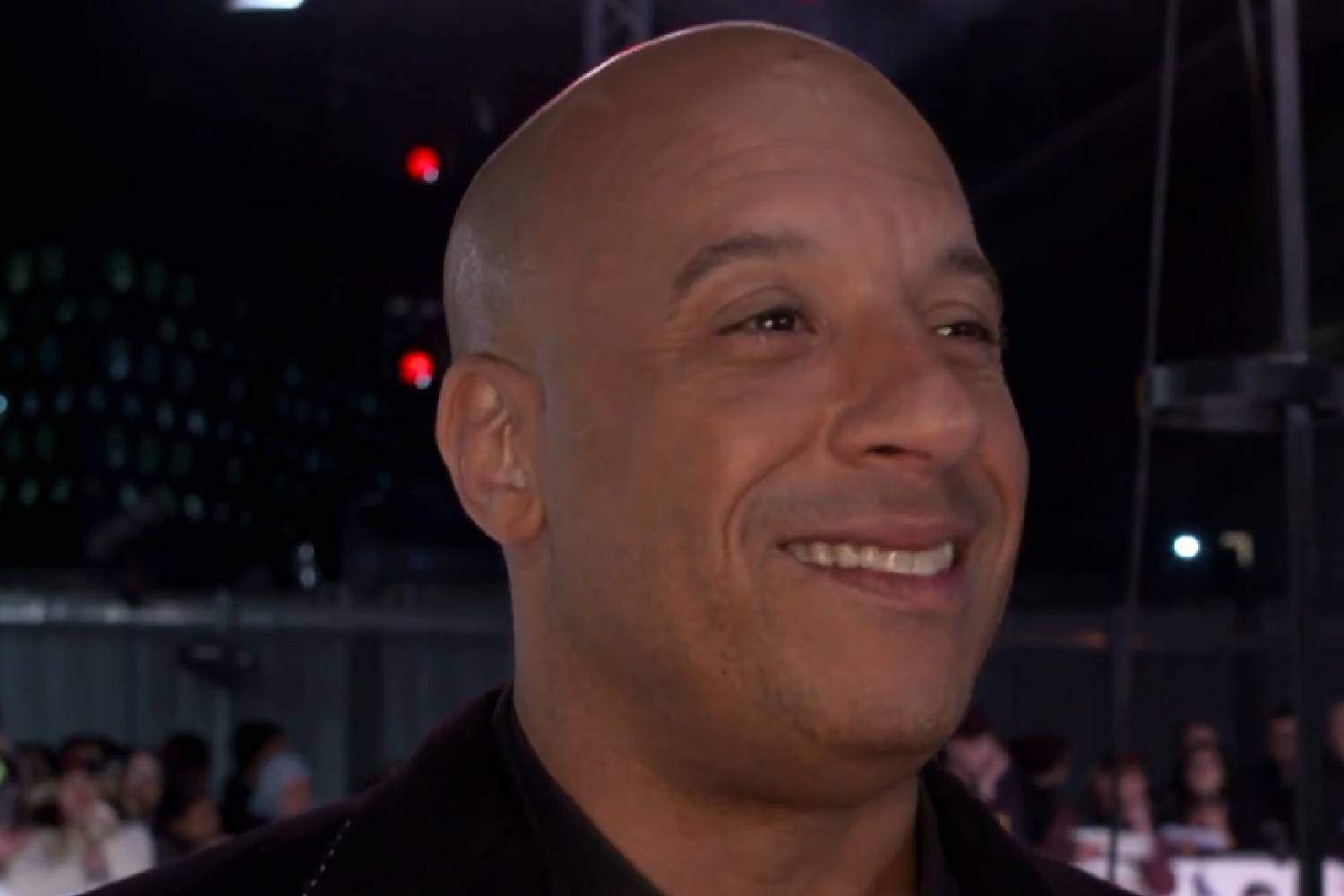 vin diesel 3d model adam