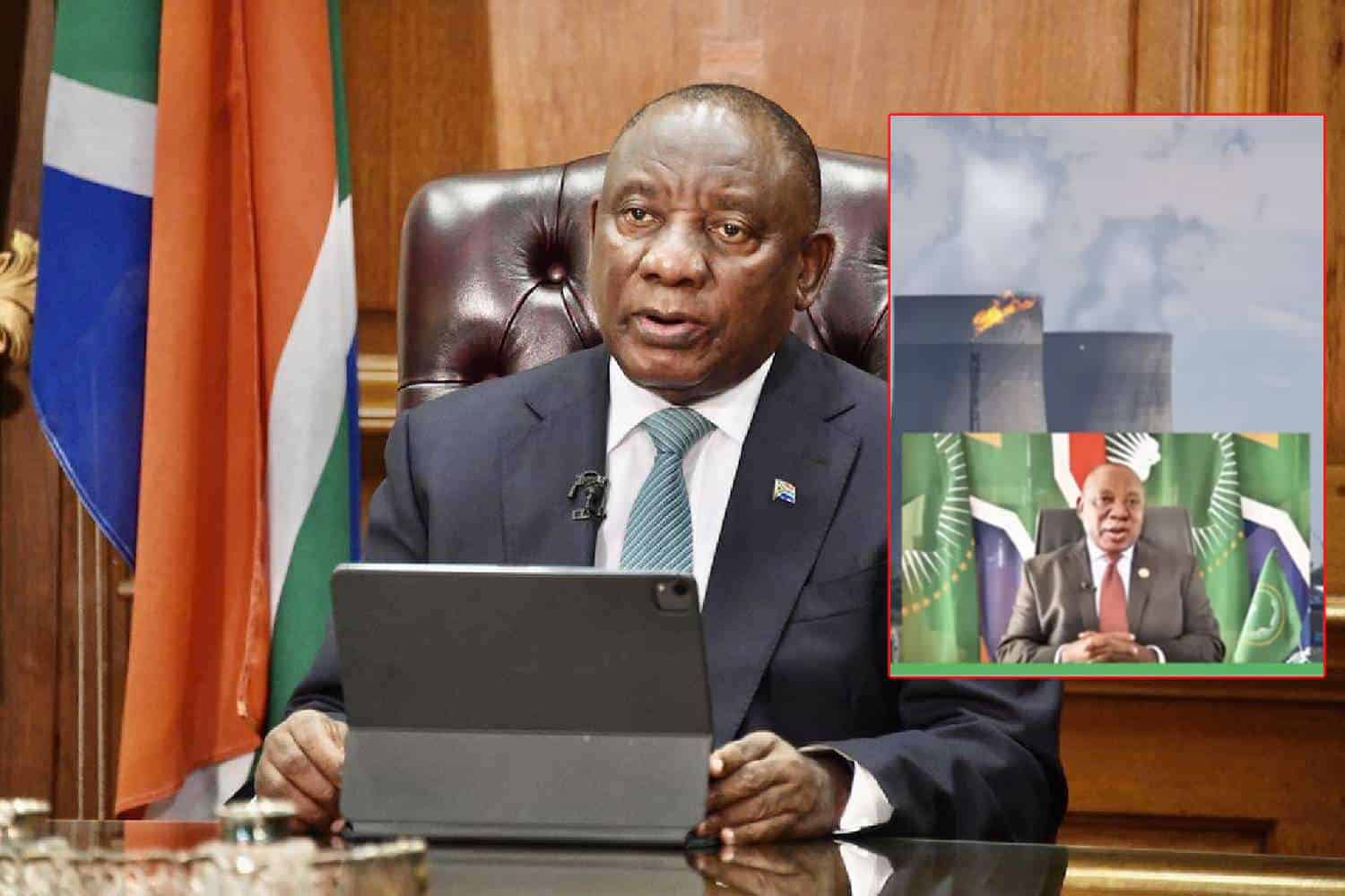 ramaphosa deepfake family meeting hoax