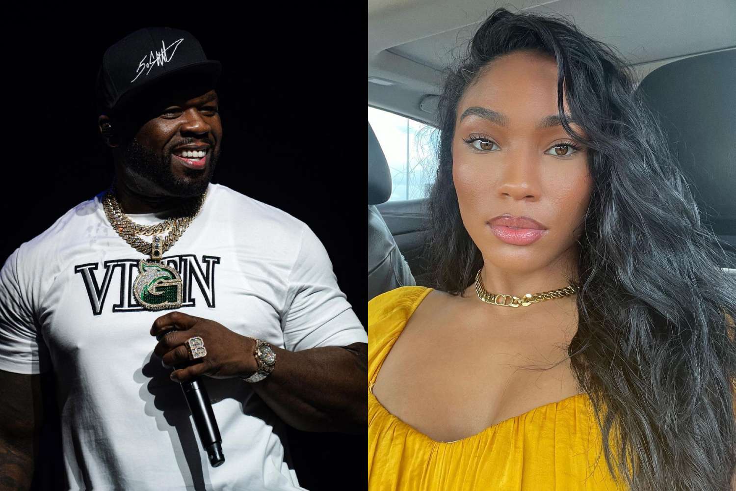 50 cent cuban link engagement
