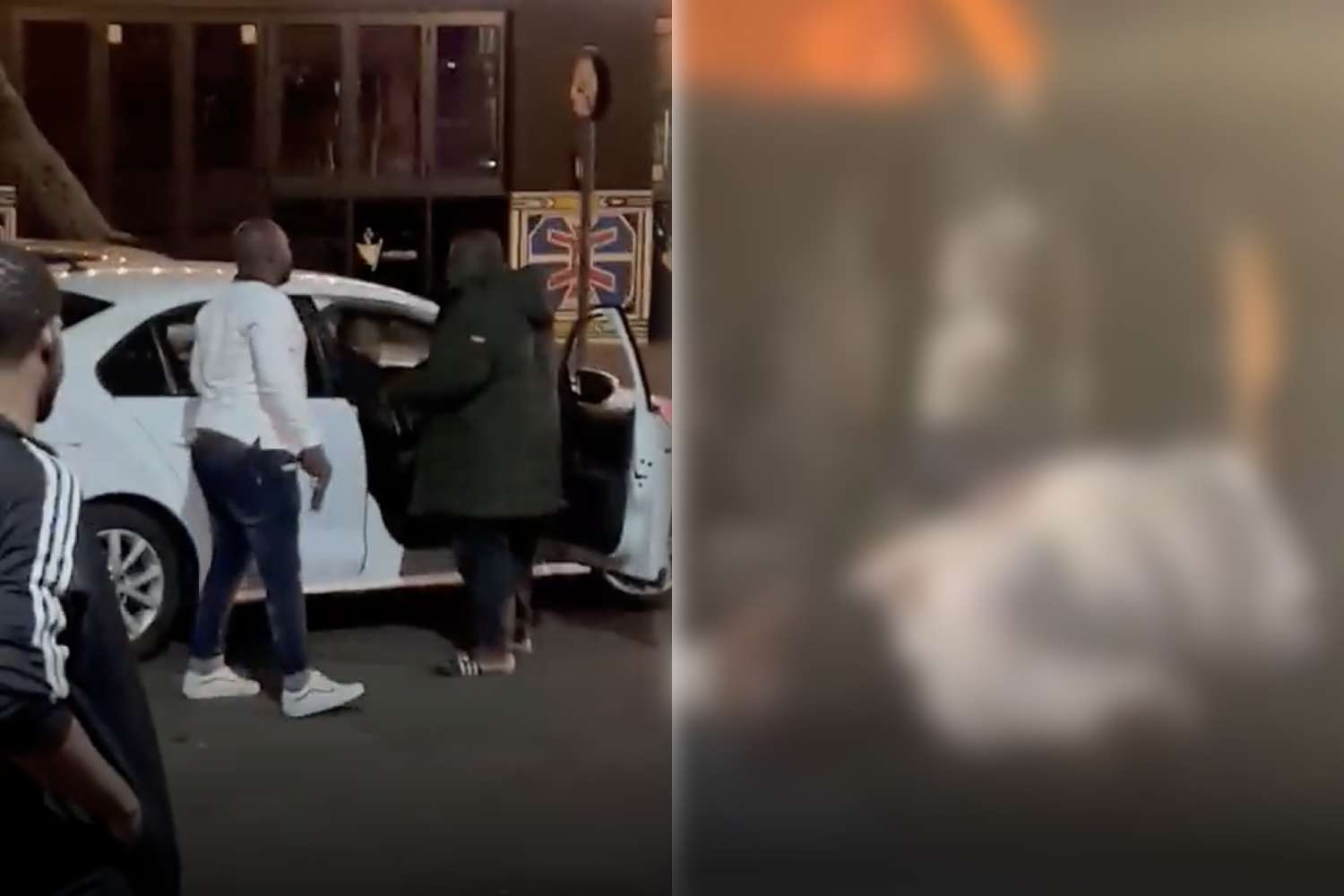 braamfontein off-duty cop murder shooting video