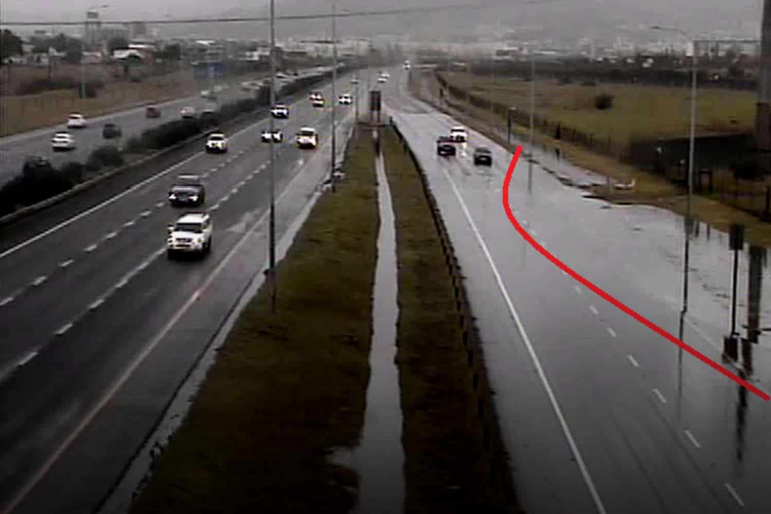 Cape Town floods road closures Saturday 17 June 2023