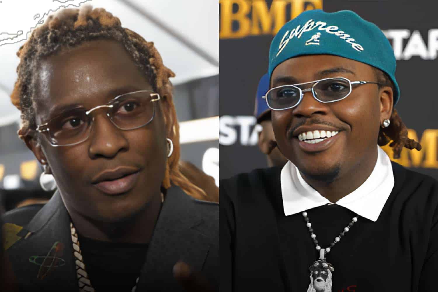 young thug gunna voice note