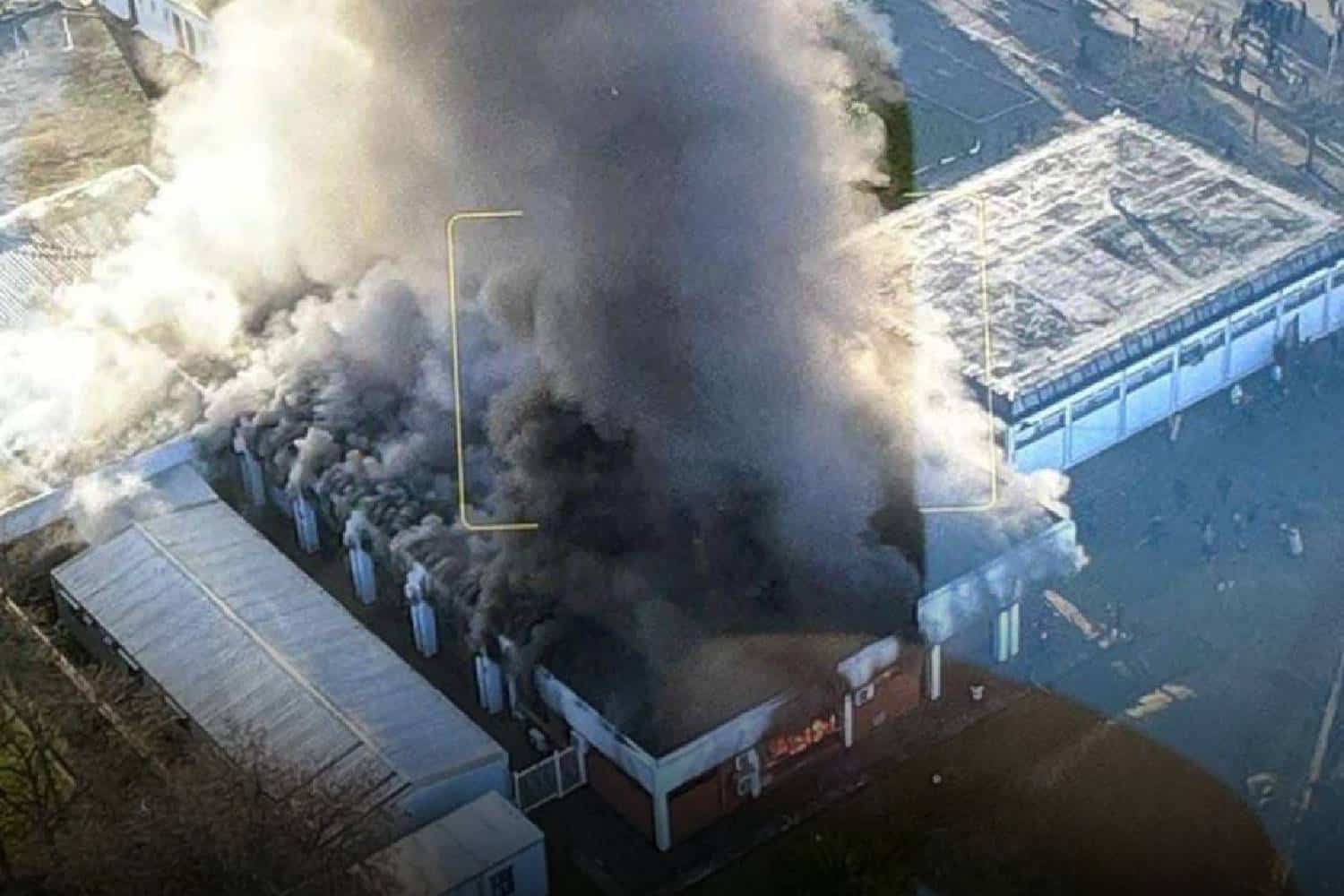 Swellendam municipal office torched looting riots