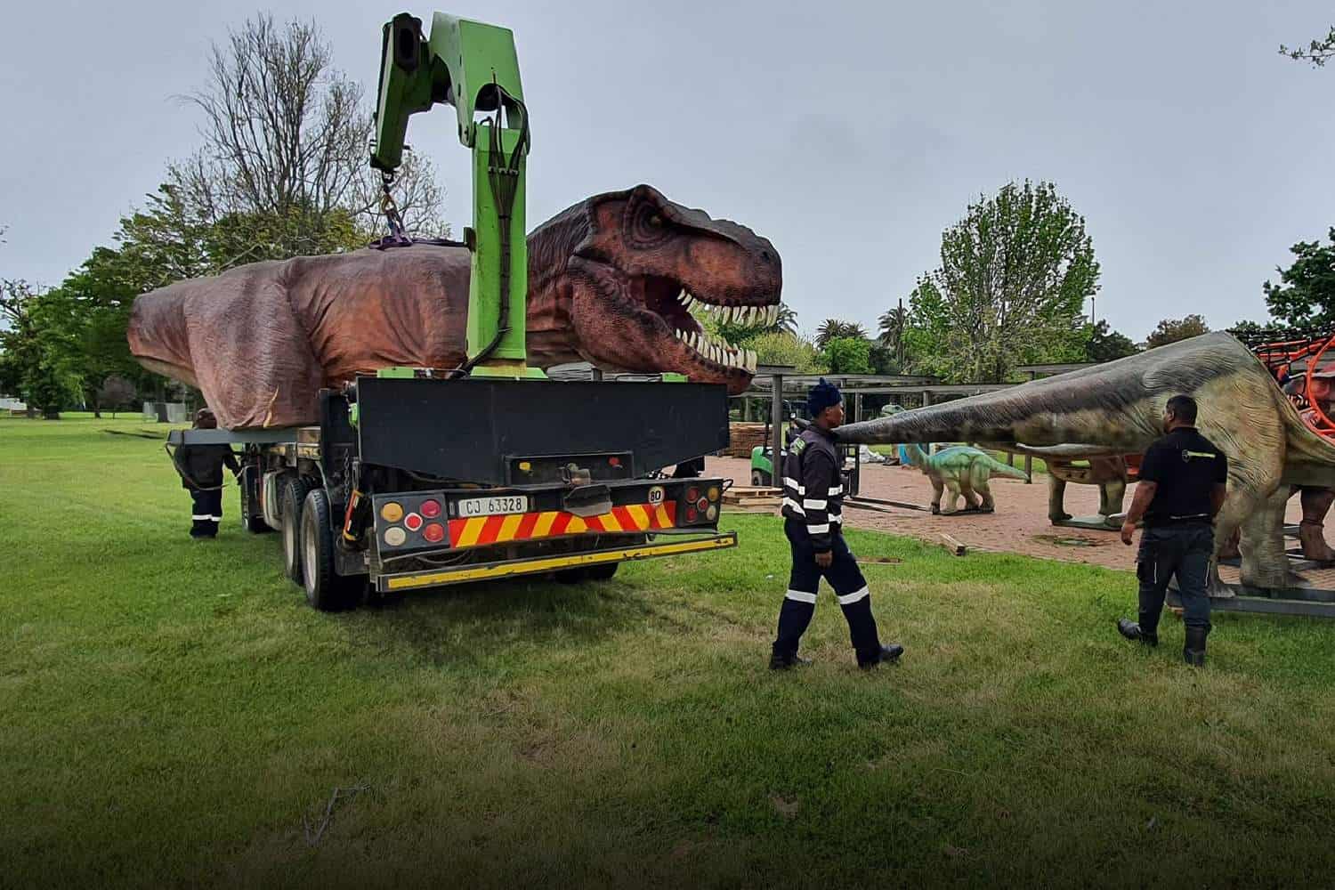 dinosaur world festival Cape Town shut down