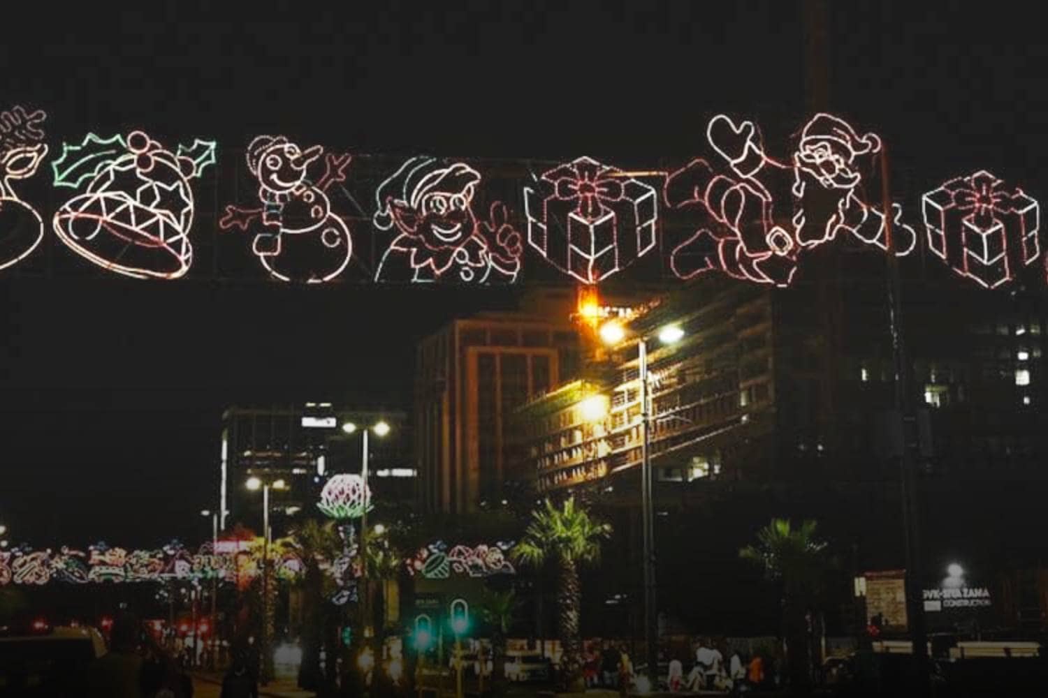 Cape Town festival lights switch-on November 2023
