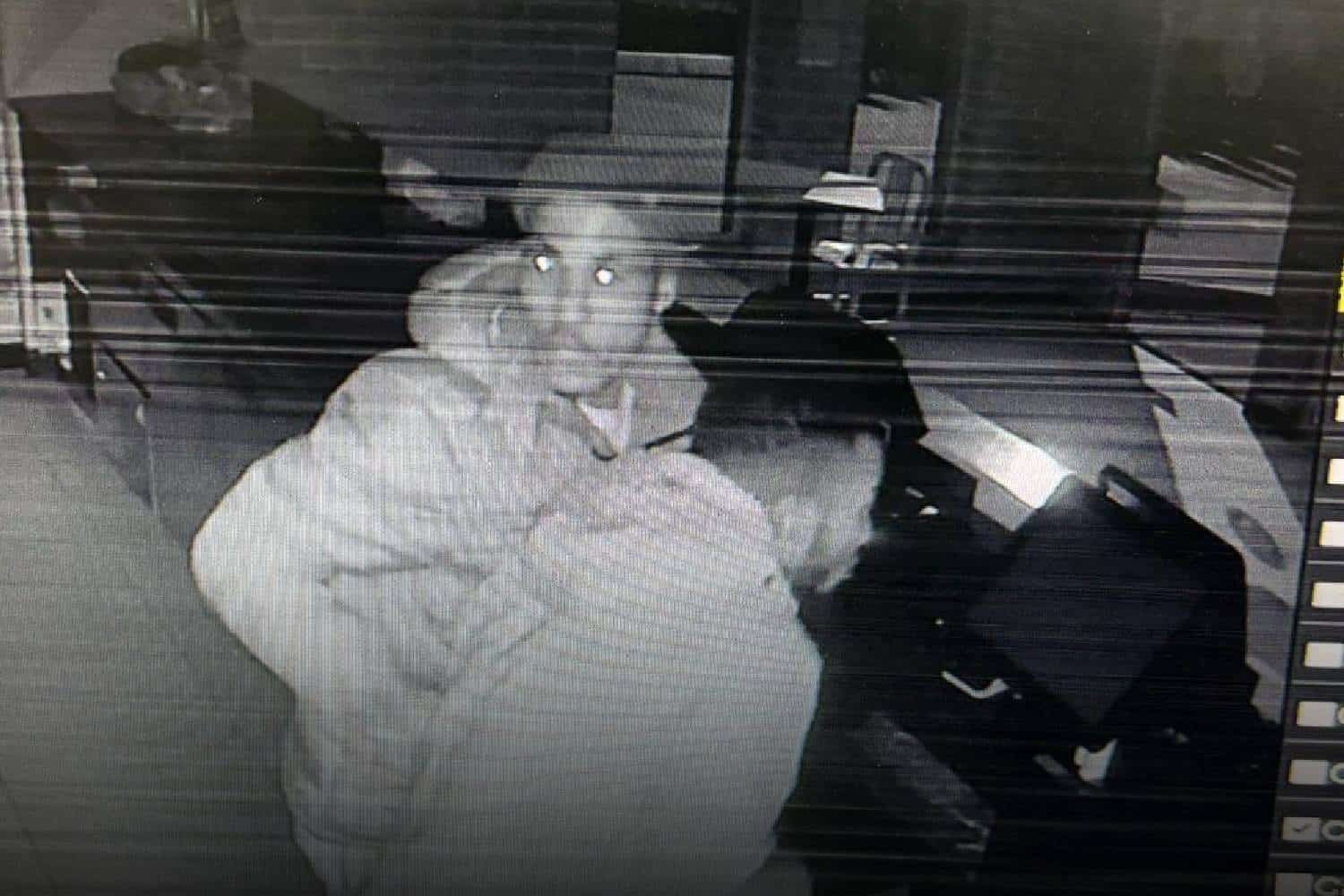 Lyttelton shopping centre robbery cctv video