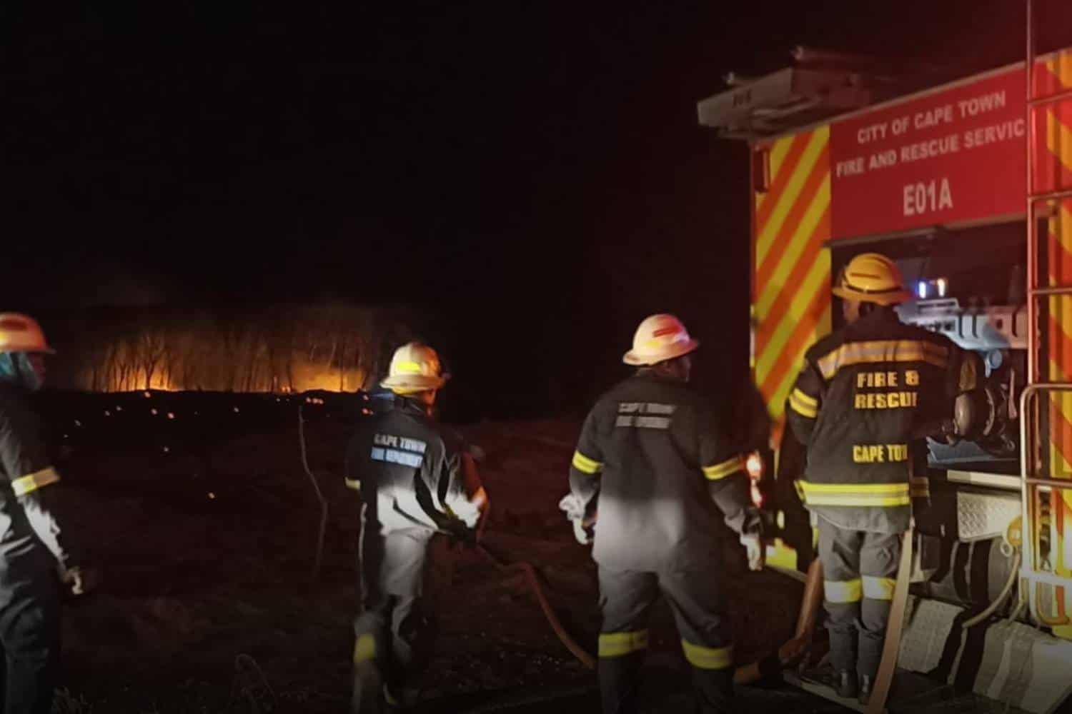 Betty's bay fire