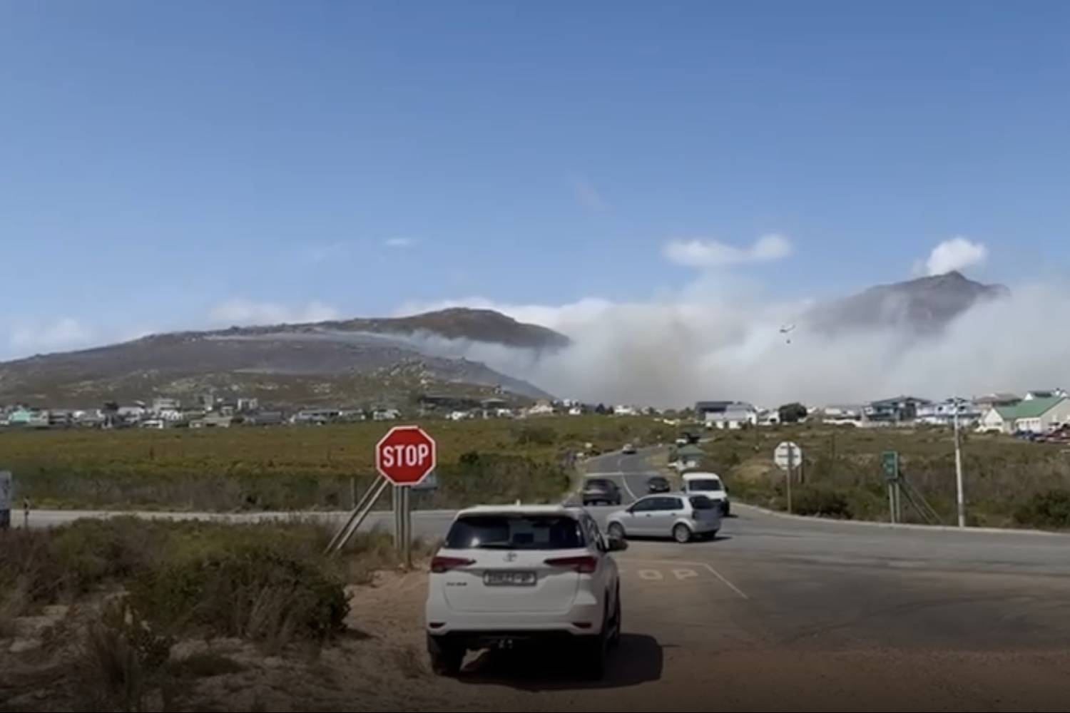 pringle bay fire update