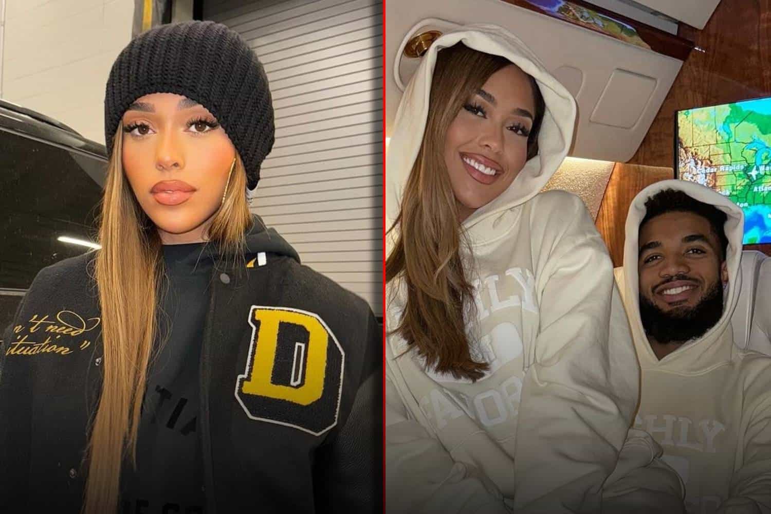 Jordyn woods karl-anthony towns pregnant