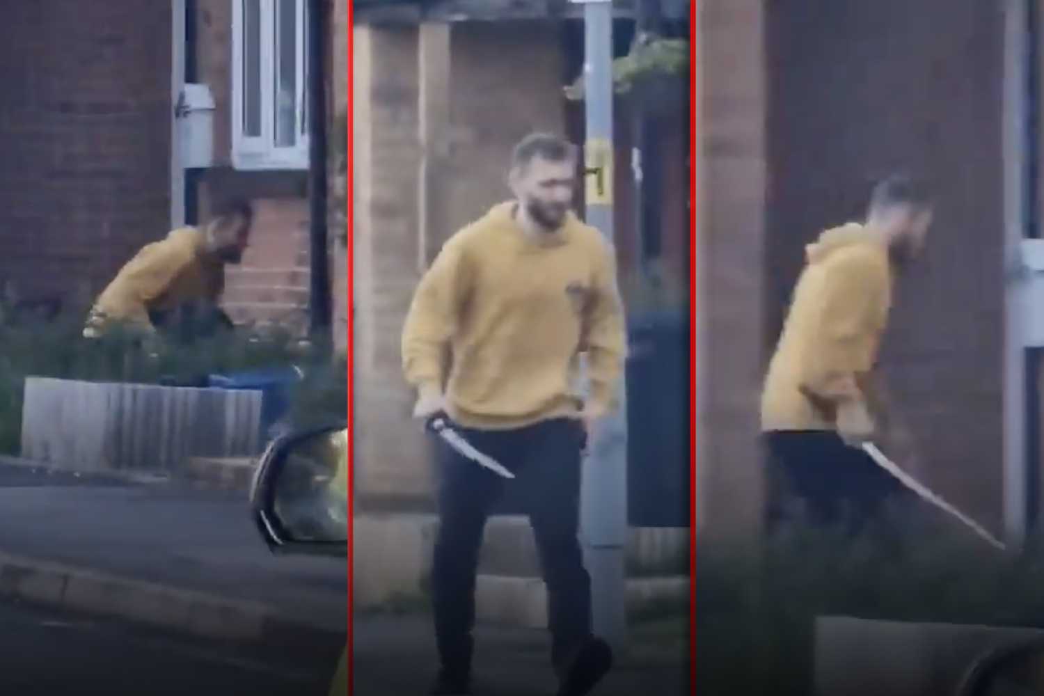 hainault tube station stabbings suspect video