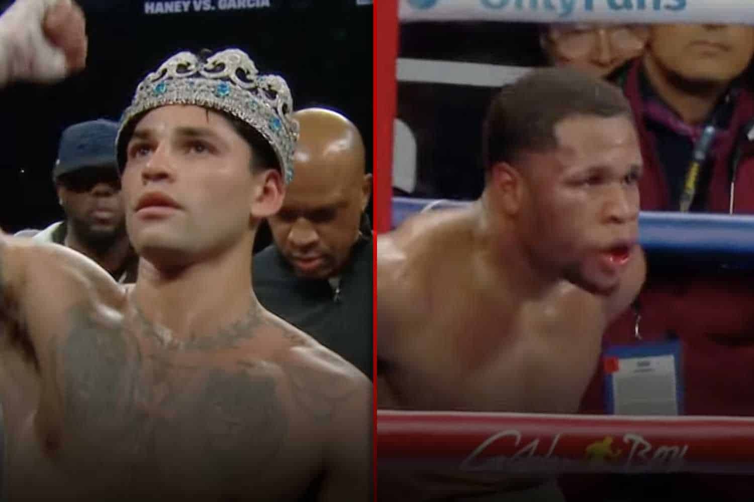 Ryan Garcia vs devin Haney highlights