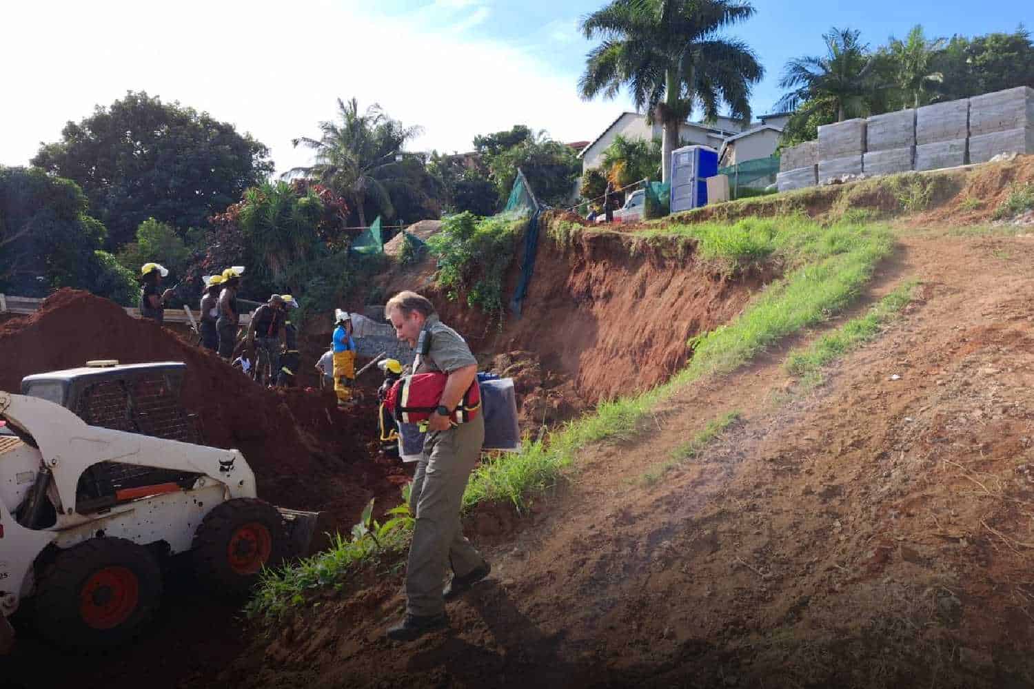 ballito construction site collapse latest news