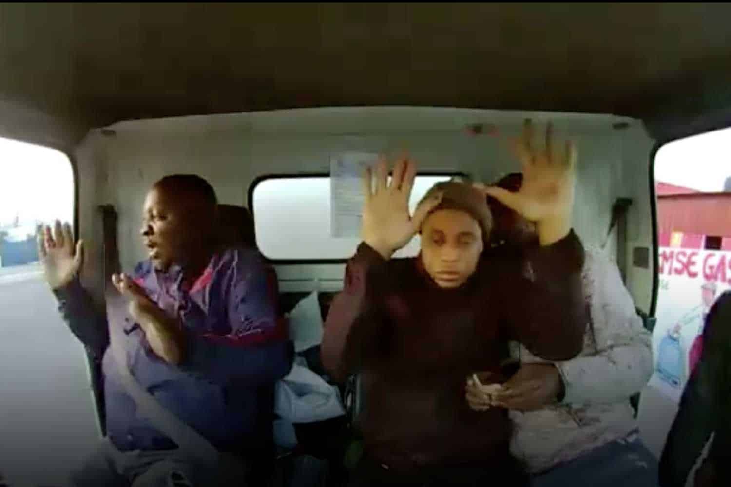 Delft sasko delivery truck robbery video