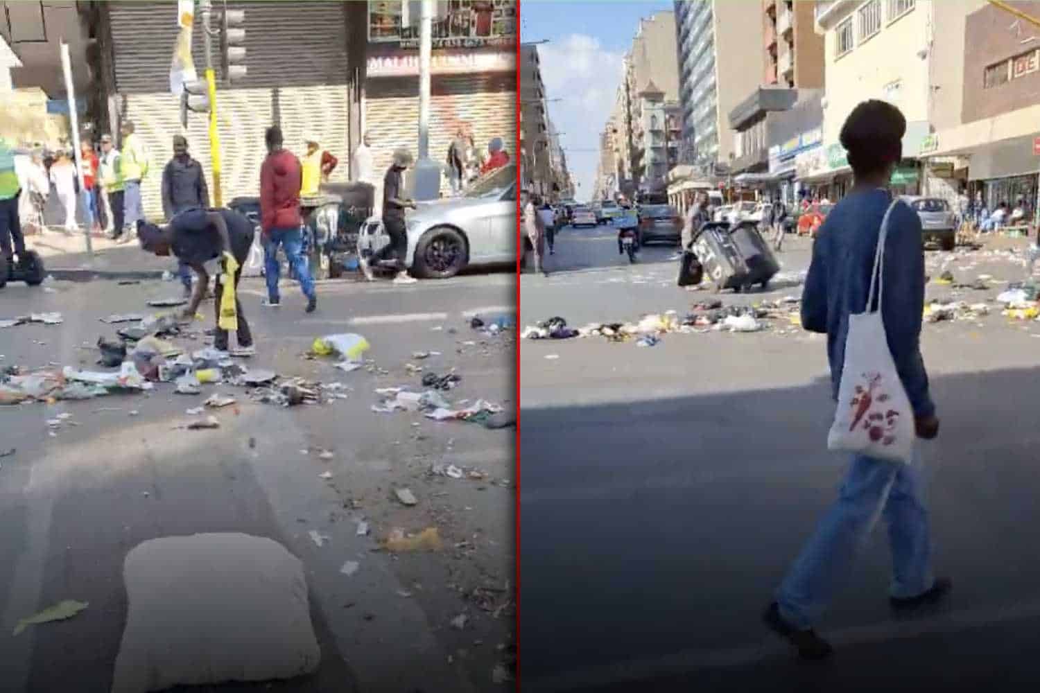 joburg cbd protests
