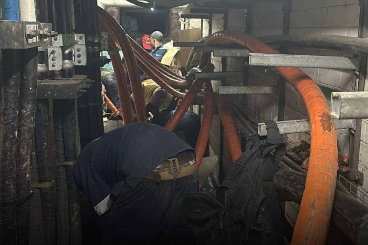 m1 highway power restoration