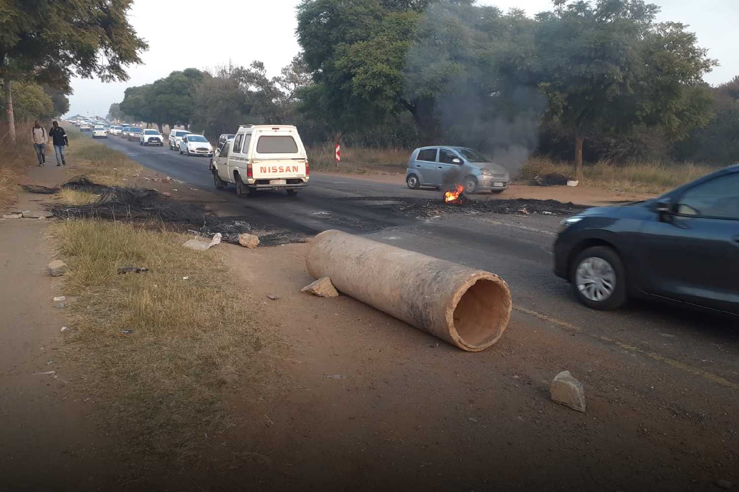 tshwane traffic protests atteridgeville Wednesday 13 may 2023