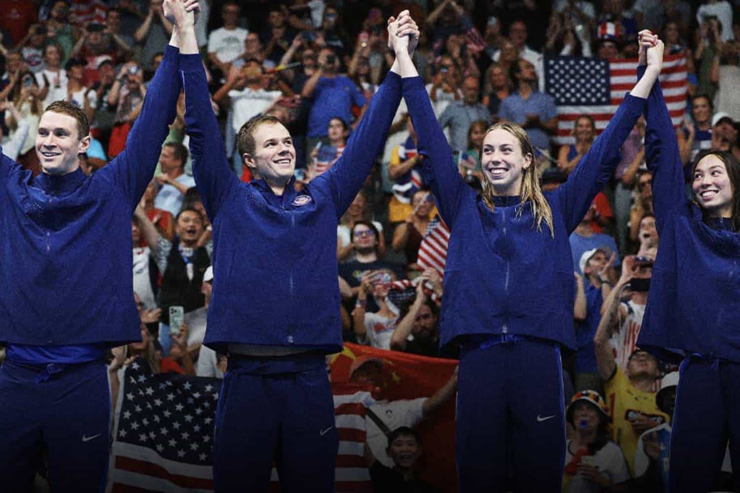 team usa medley relay Paris olympics