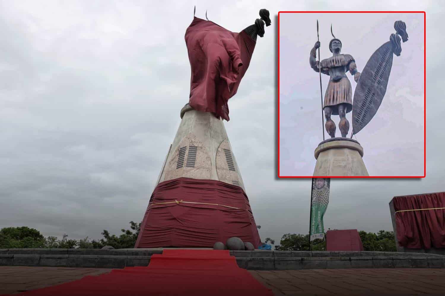 shaka zulu statue