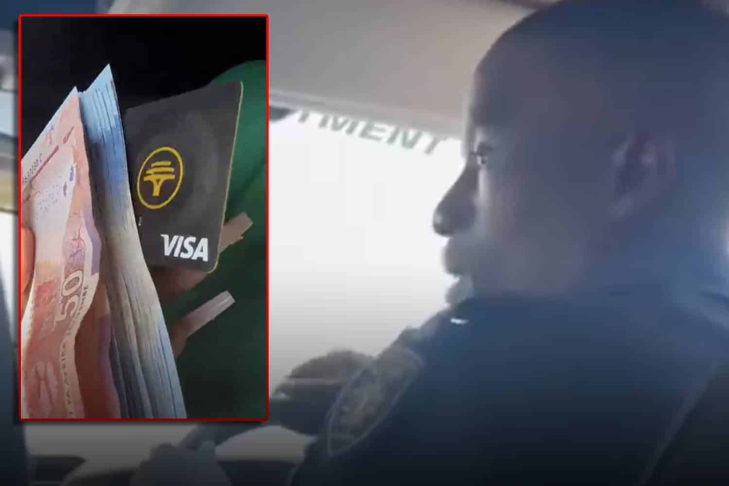 tshwane metro police bribe