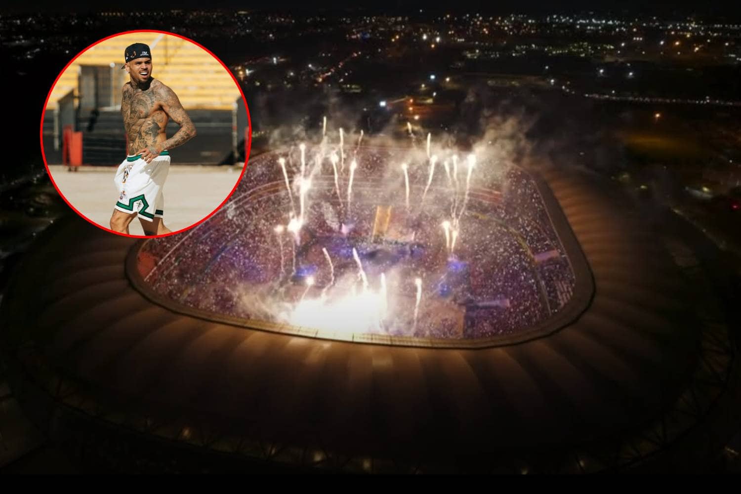Chris brown fnb stadium concert