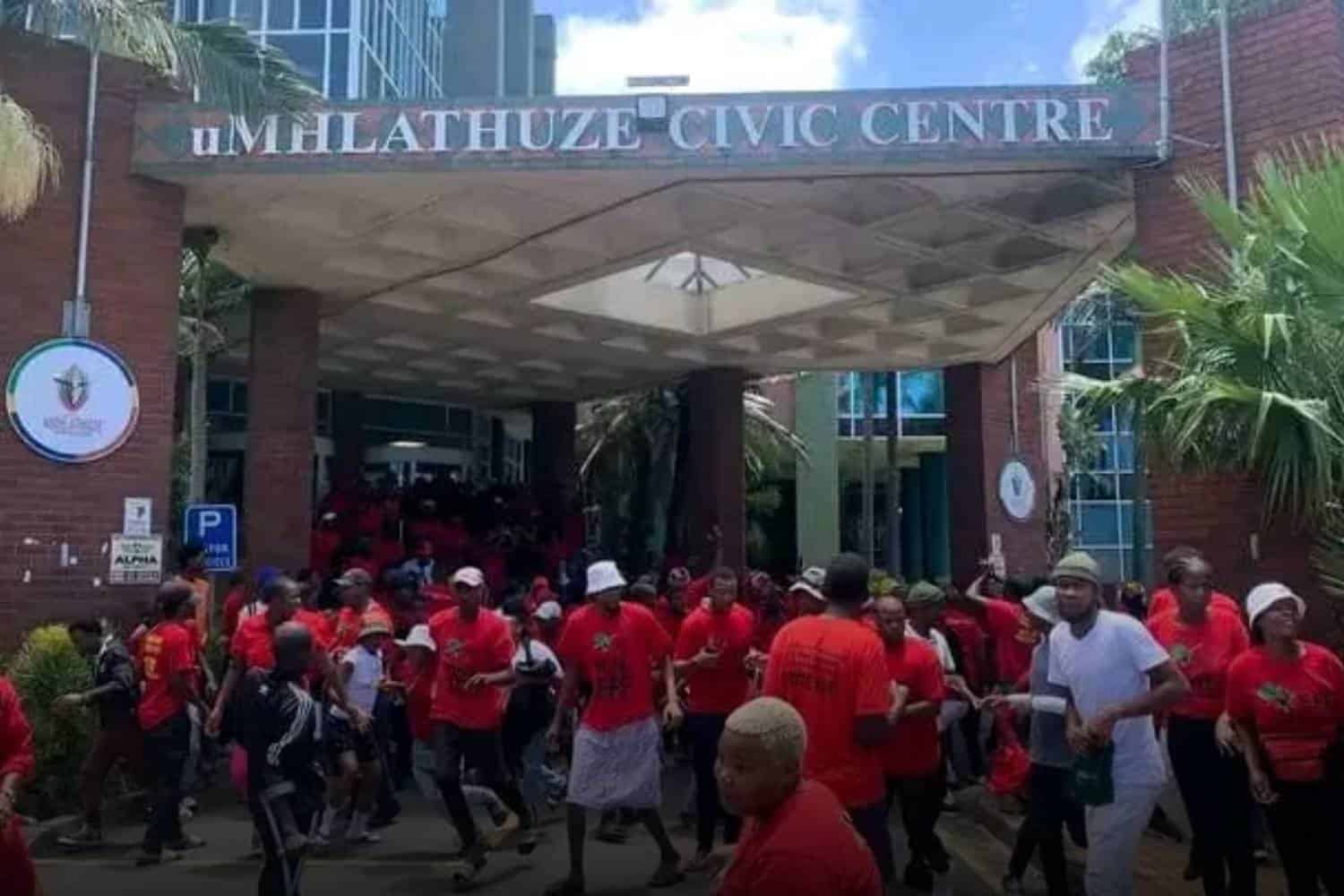 eff umhlathuze municipality offices video