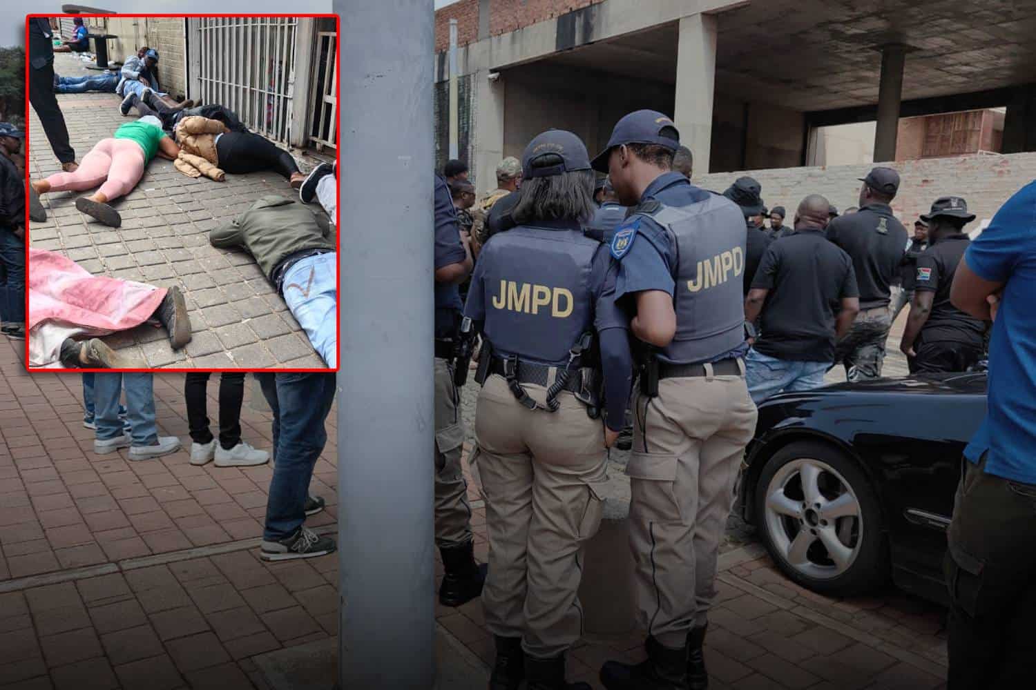 JMPD Hillbrow raids
