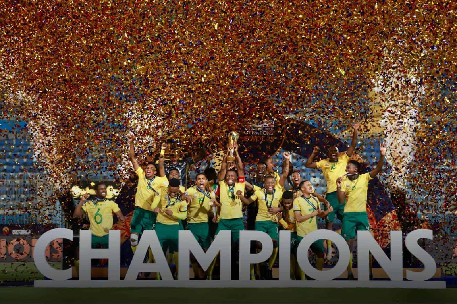 South Africa u-20 men's team afcon final