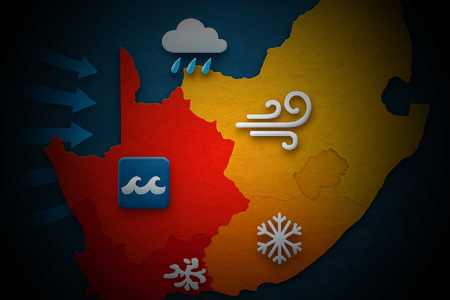 Intense cold front expected to hit these parts of South Africa this week
