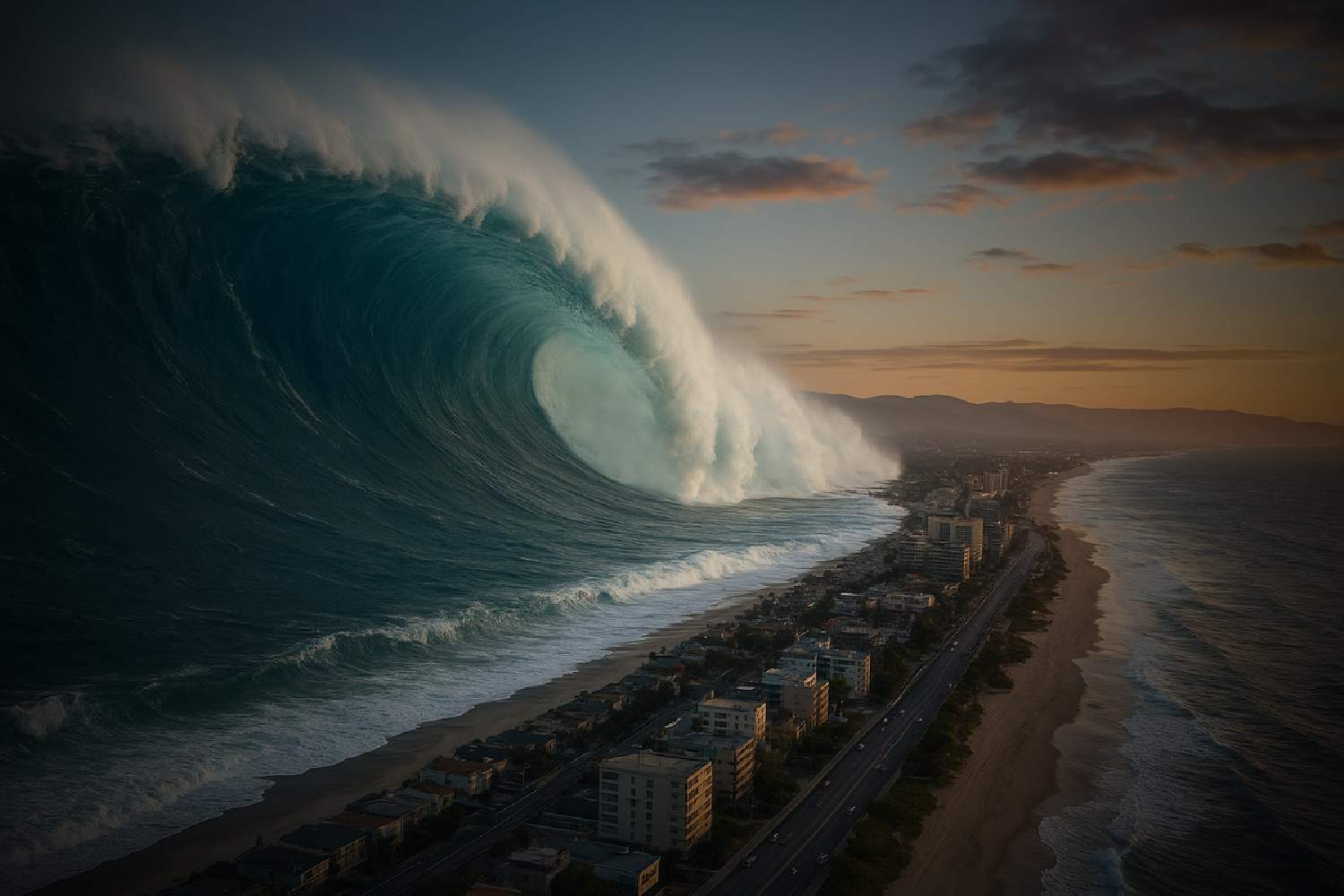 mega tsunami us pacific coast
