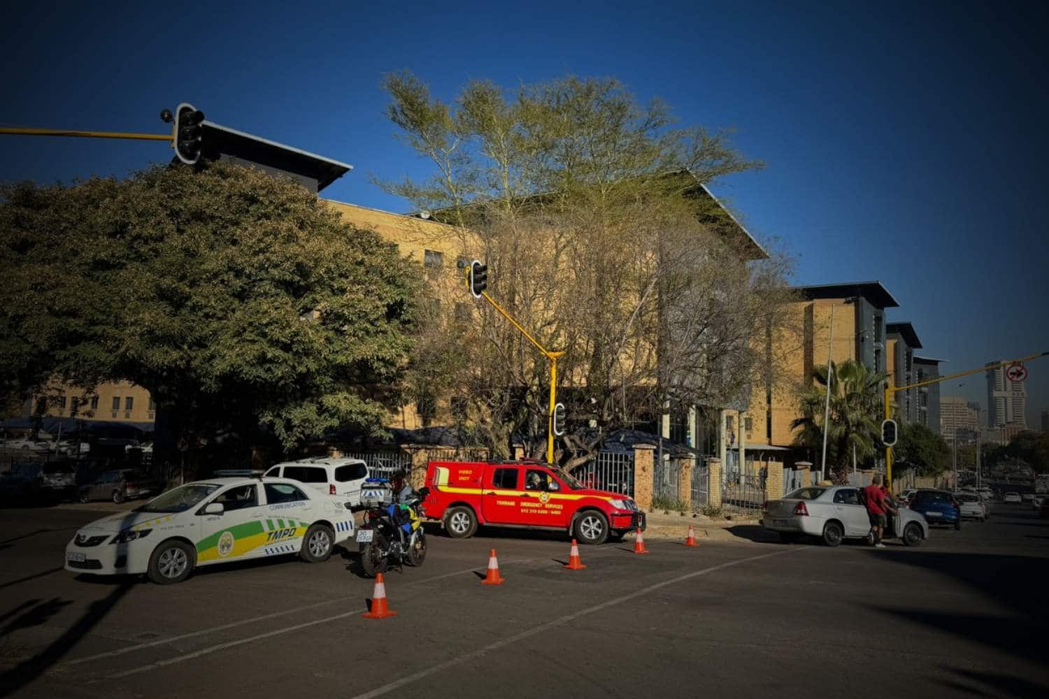 tshwane cbd protests monday 18 august 2025
