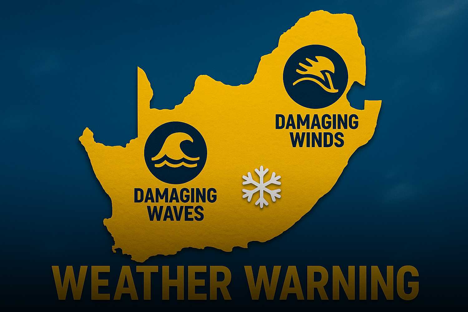 today's weather warnings 1 September 2025